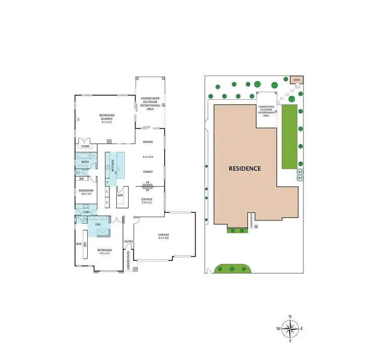 Floorplan of Homely house listing, 95 The Parade, Ocean Grove VIC 3226