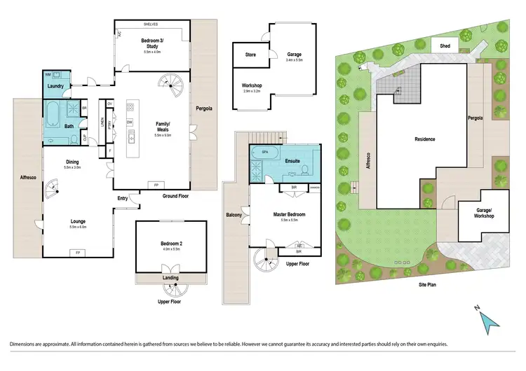 Floorplan of Homely house listing, 389 The Esplanade, St Leonards VIC 3223