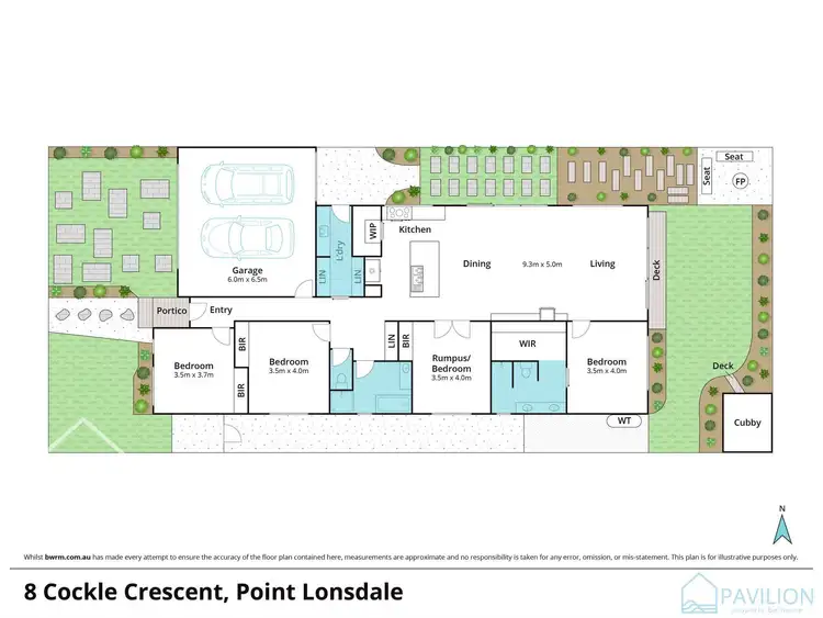 Floorplan of Homely house listing, 8 Cockle Crescent, Point Lonsdale VIC 3225