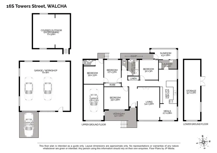 Floorplan of Homely house listing, 16S Towers Street, Walcha NSW 2354