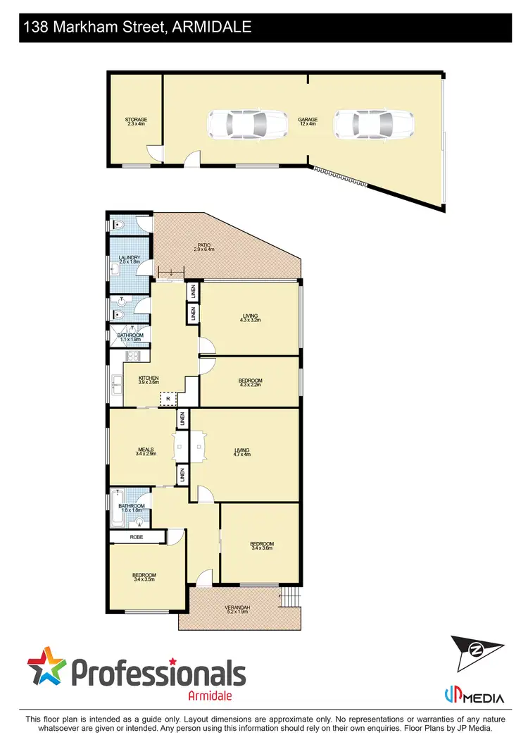 Floorplan of Homely house listing, 138 Markham Street, Armidale NSW 2350