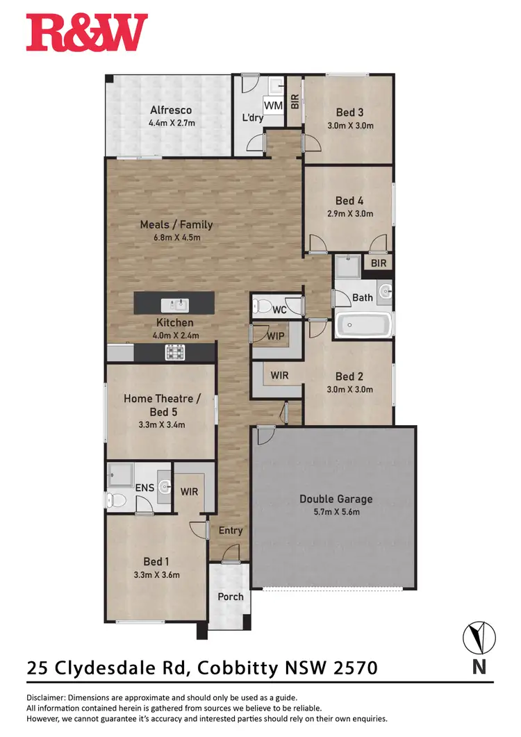 Floorplan of Homely house listing, 25 Clydesdale Road, Cobbitty NSW 2570