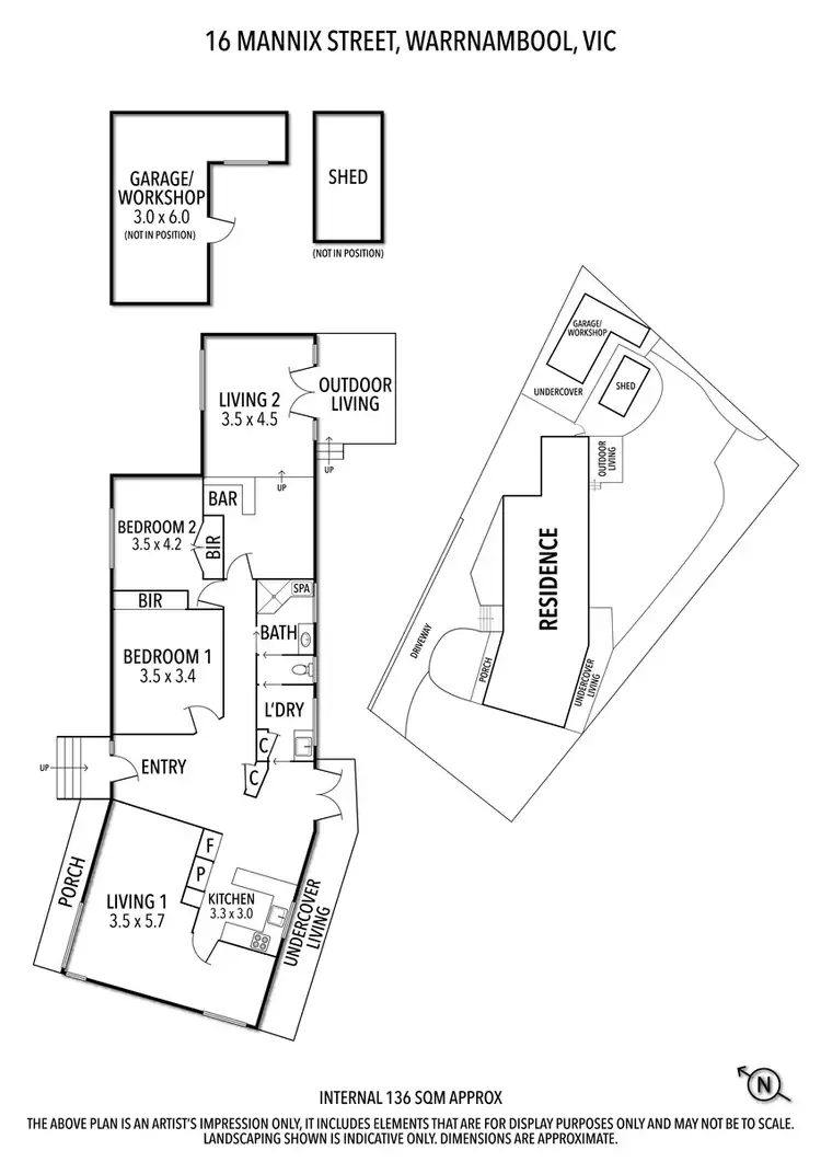 Floorplan of Homely house listing, 18 Mannix Street, Warrnambool VIC 3280