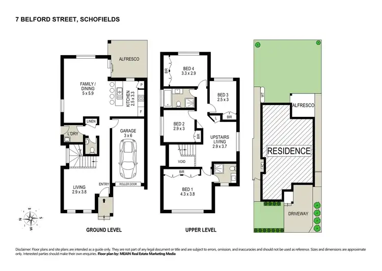 Floorplan of Homely house listing, 7 Belford Street, Schofields NSW 2762