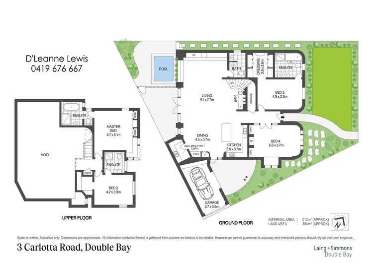 Floorplan of Homely house listing, 3 Carlotta Road, Double Bay NSW 2028