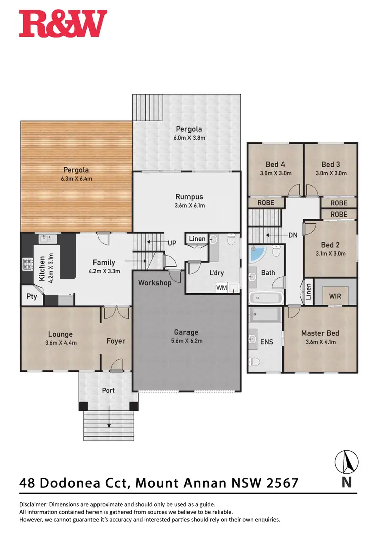 Floorplan of Homely house listing, 48 Dodonea Circuit, Mount Annan NSW 2567