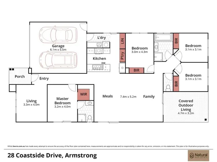 Floorplan of Homely house listing, 28 Coastside Drive, Armstrong Creek VIC 3217