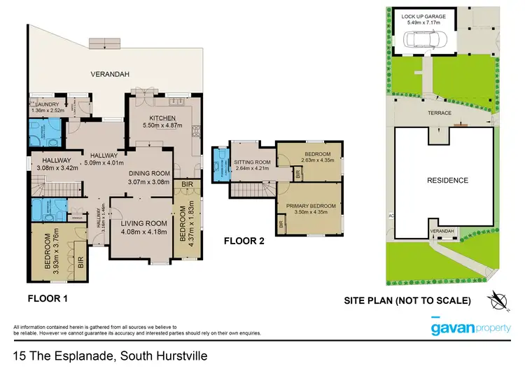 Floorplan of Homely house listing, 15 The Esplanade, South Hurstville NSW 2221