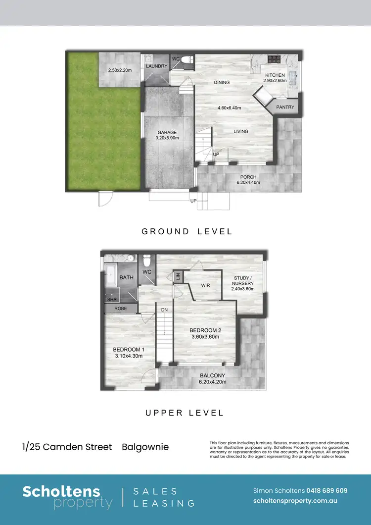 Floorplan of Homely townhouse listing, 1/25 Camden Street, Balgownie NSW 2519