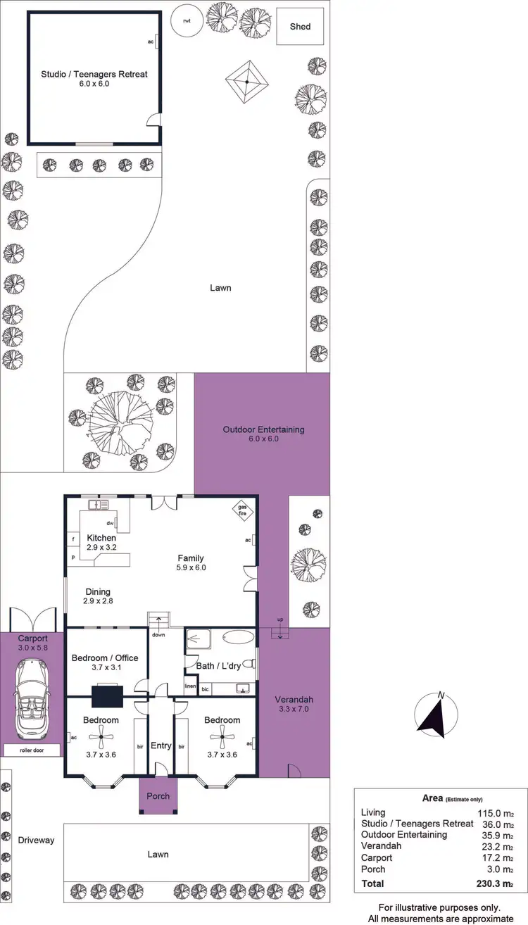 Floorplan of Homely house listing, 175 Seacombe Road, Dover Gardens SA 5048