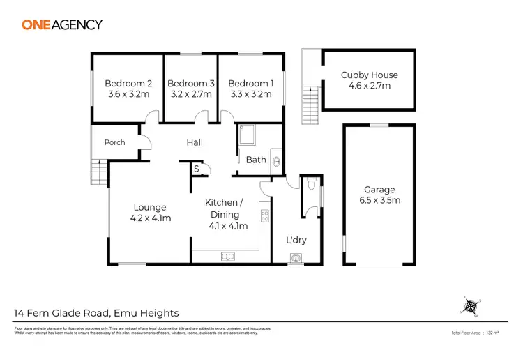 Floorplan of Homely house listing, 14 Fern Glade Road, Emu Heights TAS 7320