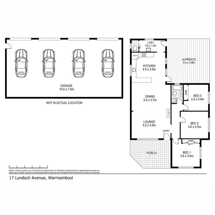 Floorplan of Homely house listing, 17 Lyndoch Avenue, Warrnambool VIC 3280