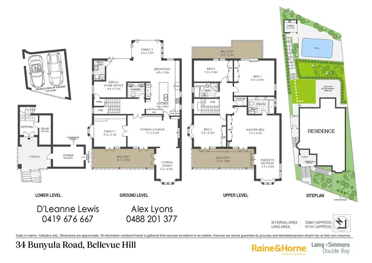 Floorplan of Homely house listing, 34 Bunyula Road, Bellevue Hill NSW 2023