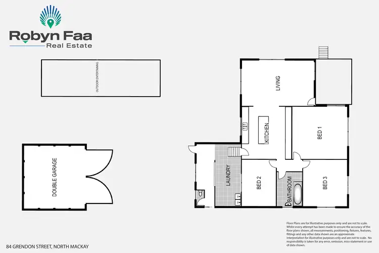 Floorplan of Homely house listing, 84 Grendon St, North Mackay QLD 4740