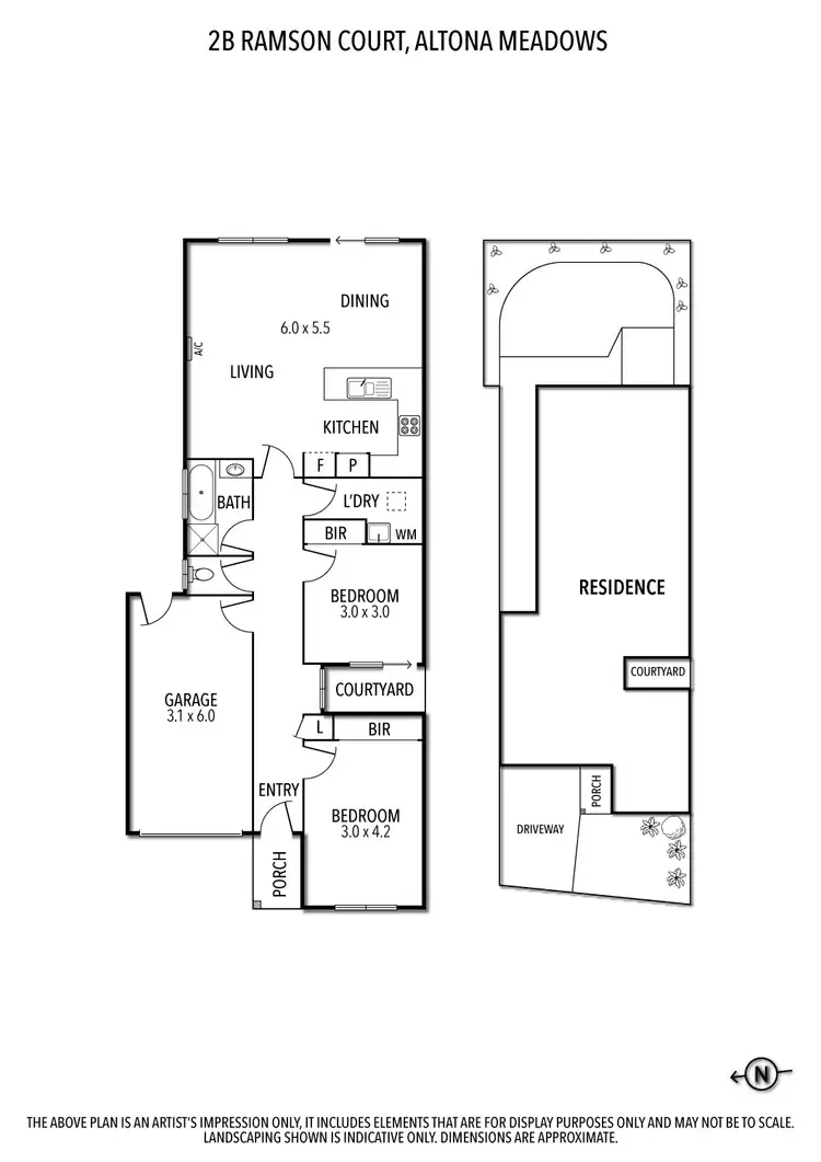 Floorplan of Homely house listing, 2B Ramson Court, Altona Meadows VIC 3028