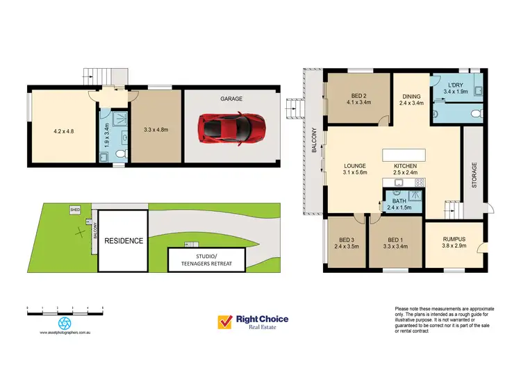 Floorplan of Homely house listing, 143 The Boulevarde, Oak Flats NSW 2529