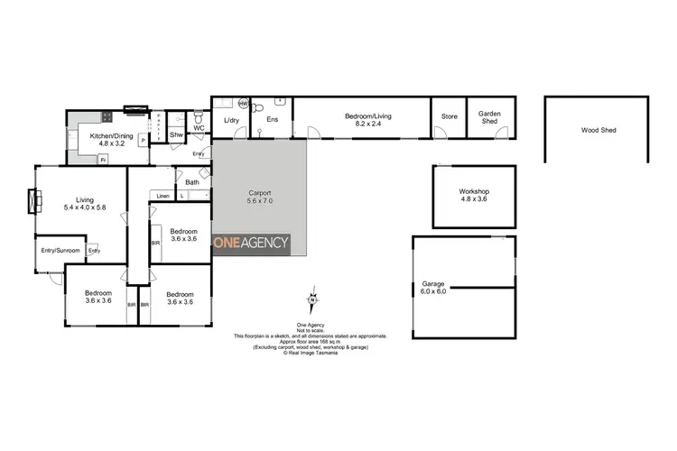 Floorplan of Homely house listing, 20 West Esplanade, Smithton TAS 7330