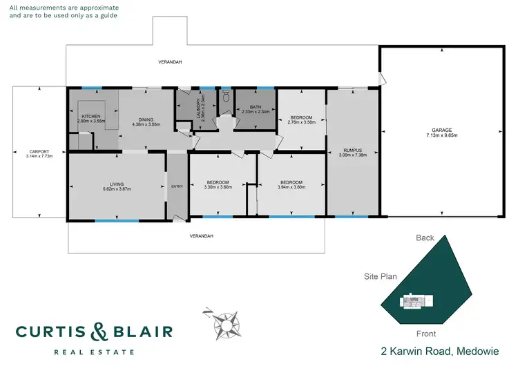 Floorplan of Homely rural property listing, 2 Karwin Road, Medowie NSW 2318