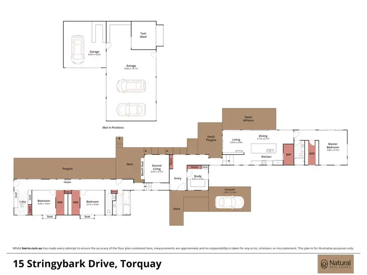 Floorplan of Homely house listing, 15 Stringybark Drive, Torquay VIC 3228