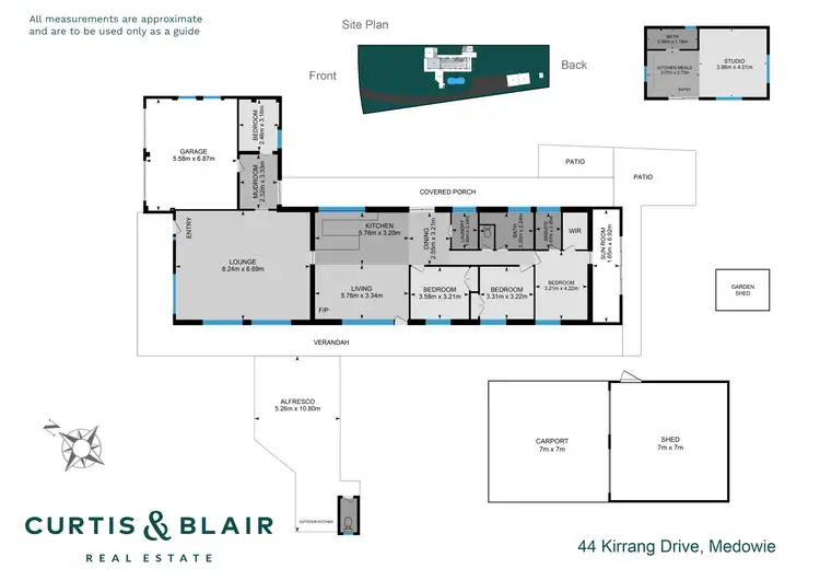 Floorplan of Homely rural property listing, 44 Kirrang Drive, Medowie NSW 2318