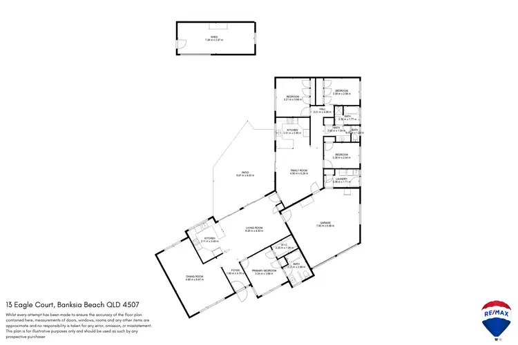 Floorplan of Homely house listing, 13 Eagle Court, Banksia Beach QLD 4507