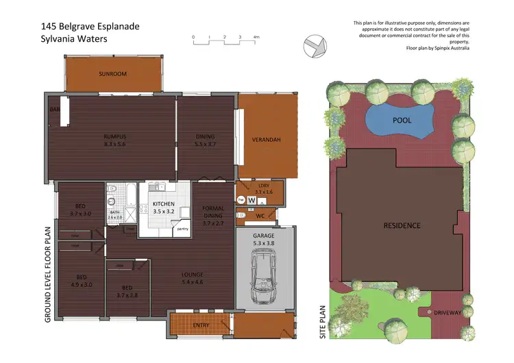 Floorplan of Homely house listing, 145 Belgrave Esplanade, Sylvania Waters NSW 2224