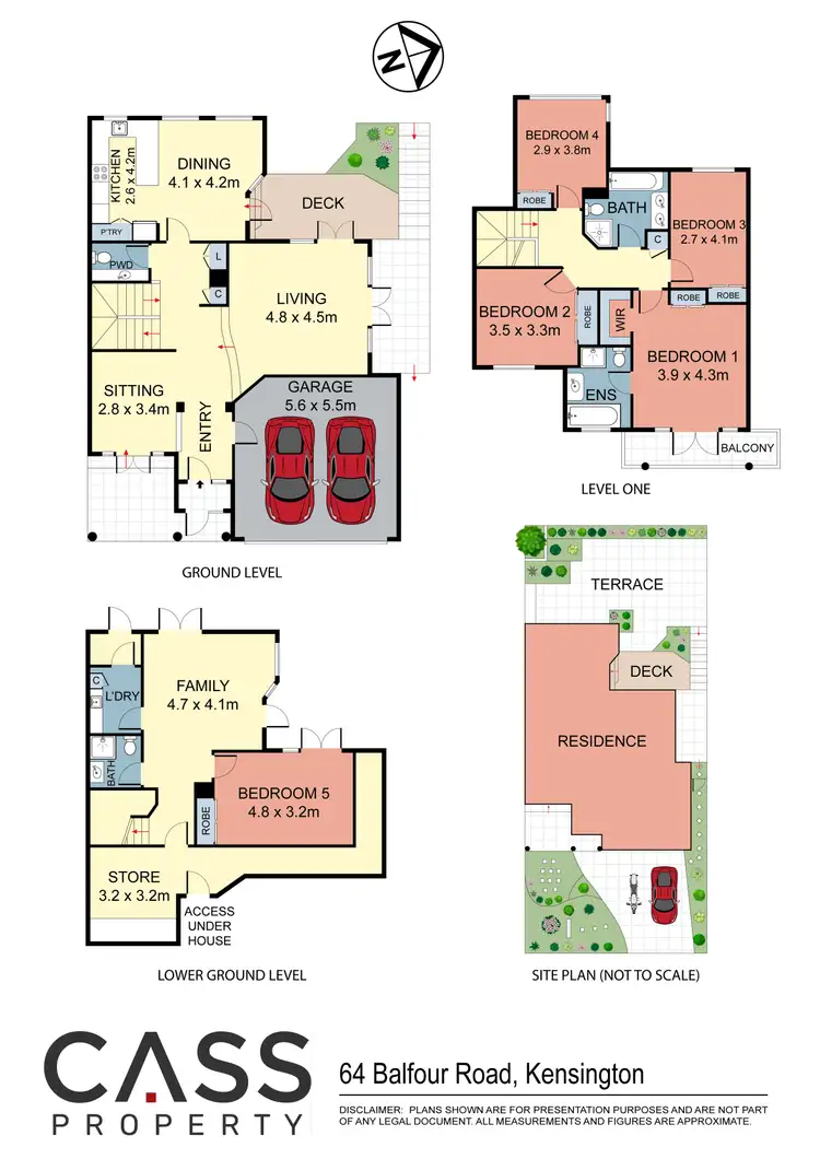 Floorplan of Homely house listing, 64 Balfour Road, Kensington NSW 2033