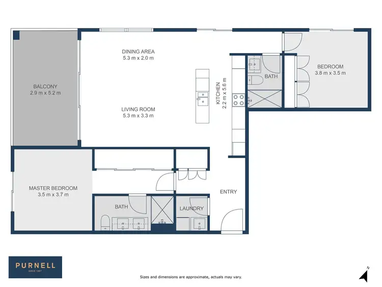 Floorplan of Homely apartment listing, 15/6 Trevillian Quay, Kingston ACT 2604