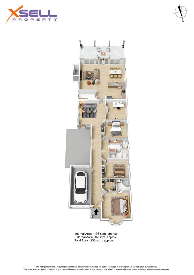 Floorplan of Homely house listing, 40 Tarranna Avenue, Park Holme SA 5043
