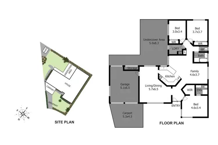 Floorplan of Homely house listing, 8 Ottawa Close, Cranebrook NSW 2749