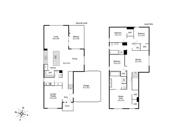 Floorplan of Homely house listing, 20 Pianta Street, Greenvale VIC 3059