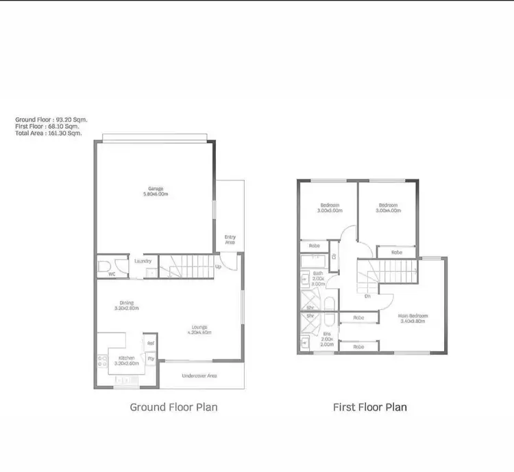 Floorplan of Homely townhouse listing, 7/2 Pandanus Place, Upper Coomera QLD 4209