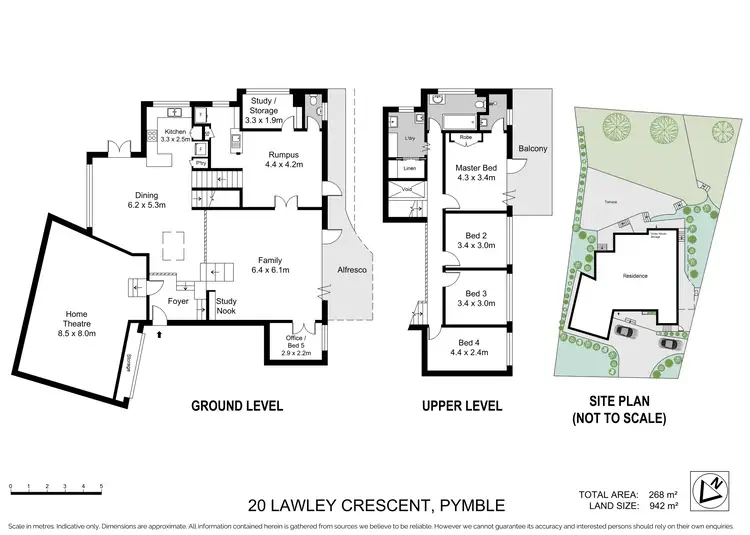 Floorplan of Homely house listing, 20 Lawley Crescent, Pymble NSW 2073