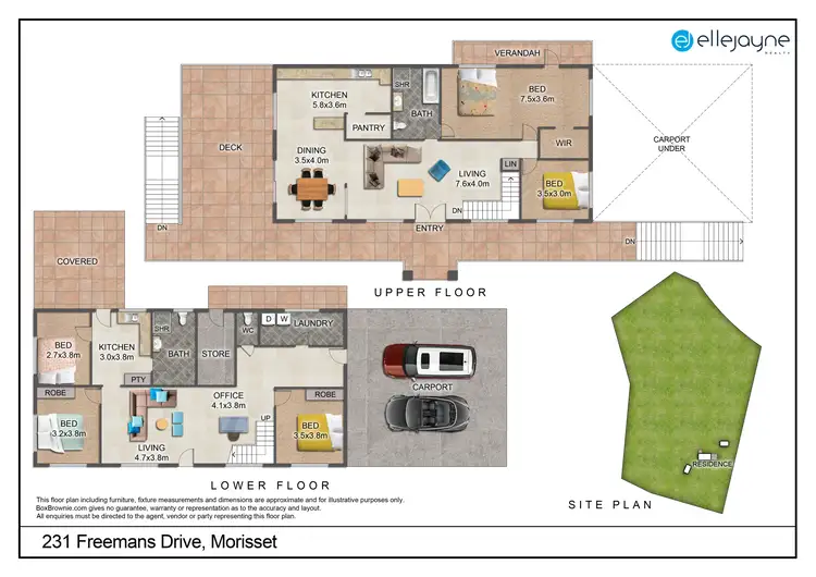 Floorplan of Homely house listing, 231 Freemans Drive, Morisset NSW 2264