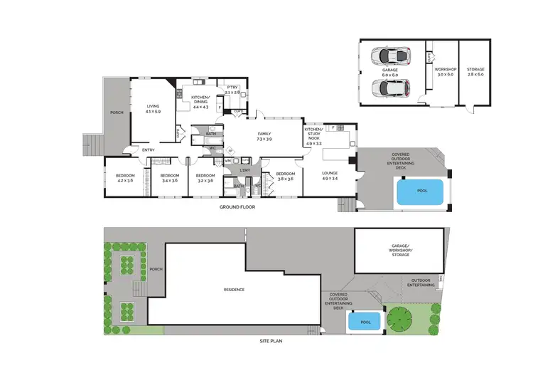 Floorplan of Homely house listing, 9 Callum Street, Queanbeyan NSW 2620