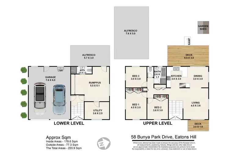 Floorplan of Homely house listing, 58 Bunya Park Drive, Eatons Hill QLD 4037