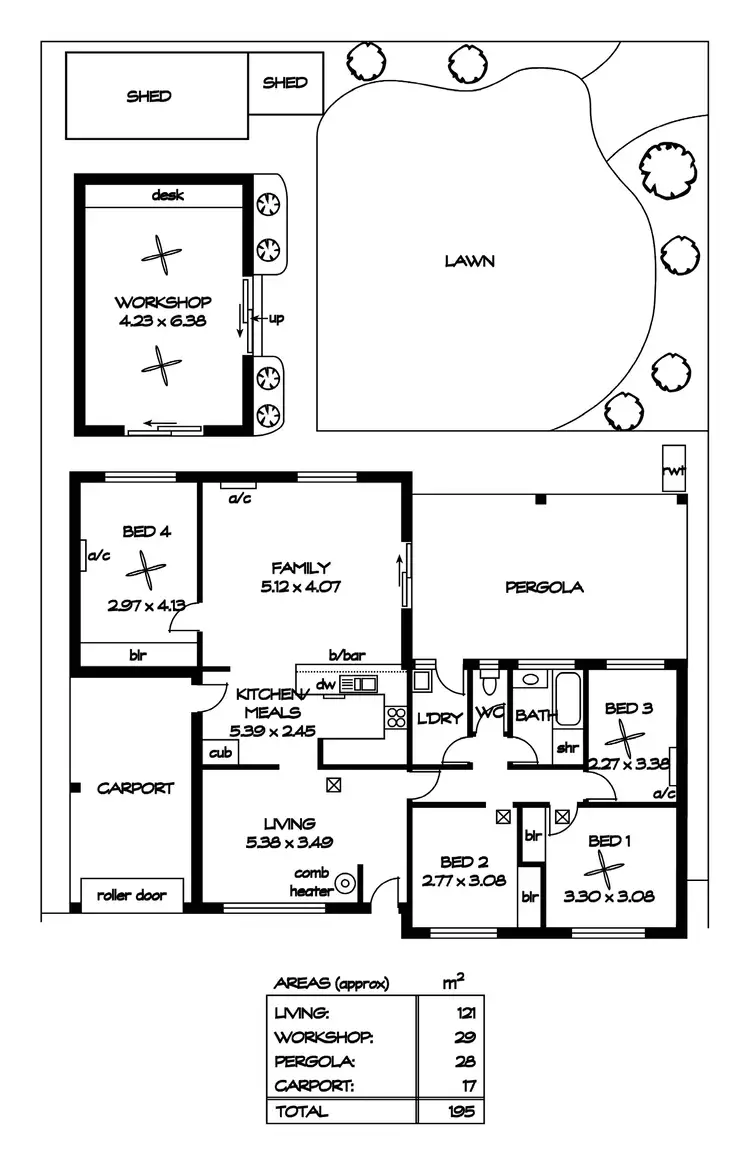 Floorplan of Homely house listing, 33 Swallow Crescent, Parafield Gardens SA 5107