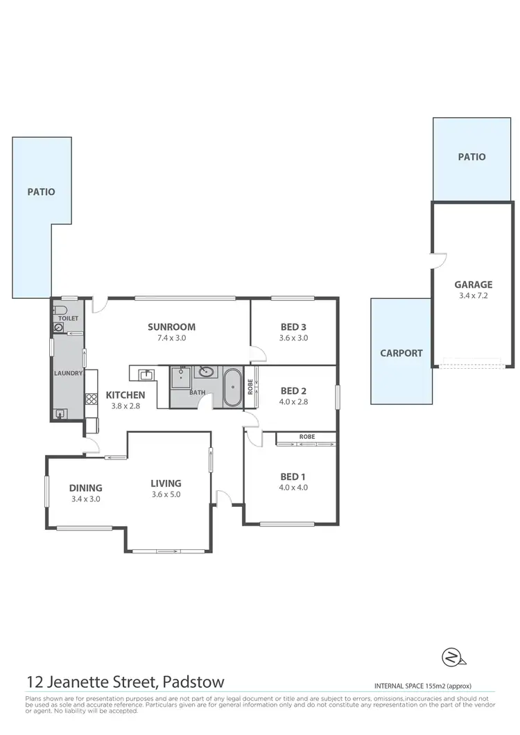 Floorplan of Homely house listing, 12 Jeanette Street, Padstow NSW 2211