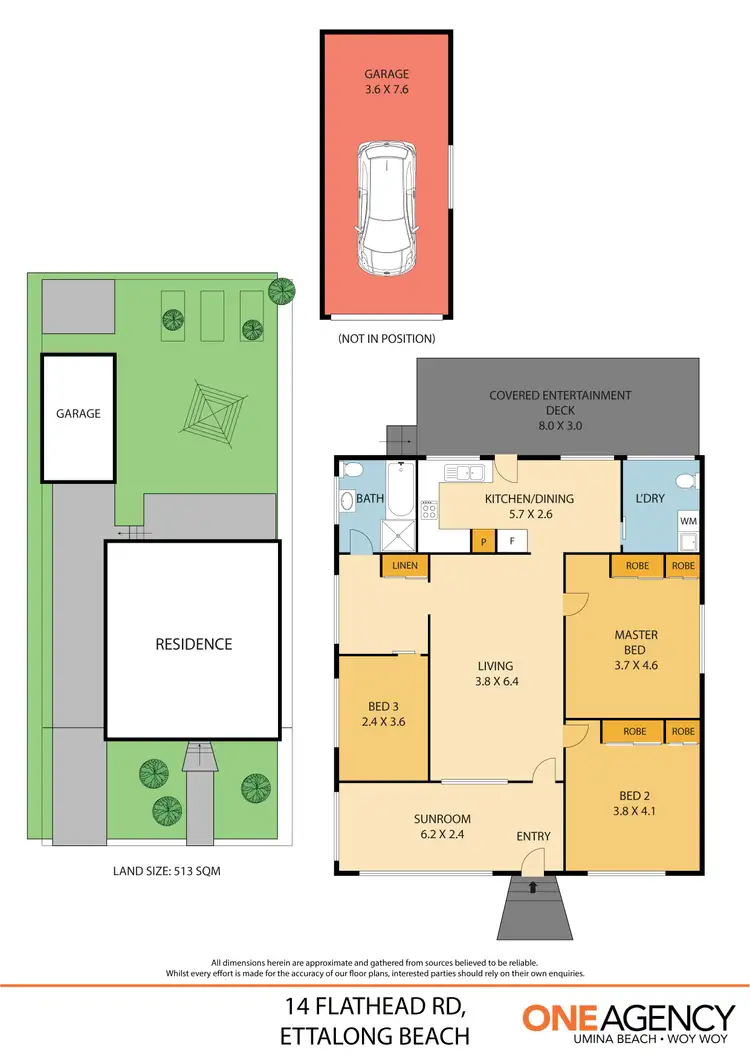 Floorplan of Homely house listing, 14 Flathead Road, Ettalong Beach NSW 2257