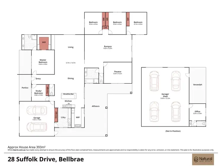 Floorplan of Homely house listing, 28 Suffolk Drive, Bellbrae VIC 3228