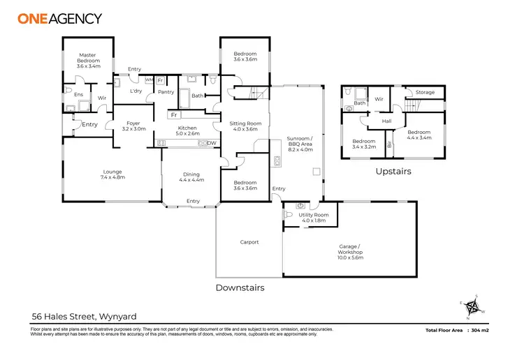 Floorplan of Homely house listing, 56 Hales Street, Wynyard TAS 7325