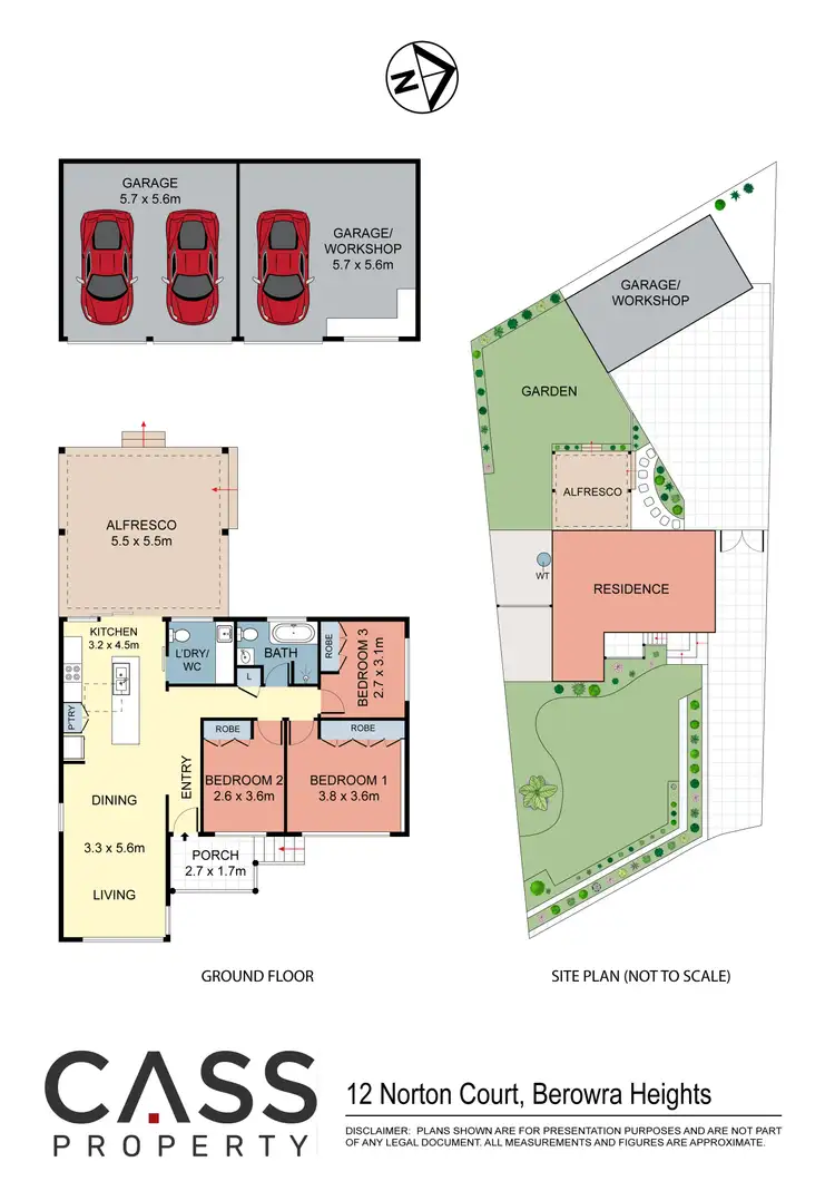 Floorplan of Homely house listing, 12 Norton Court, Berowra Heights NSW 2082