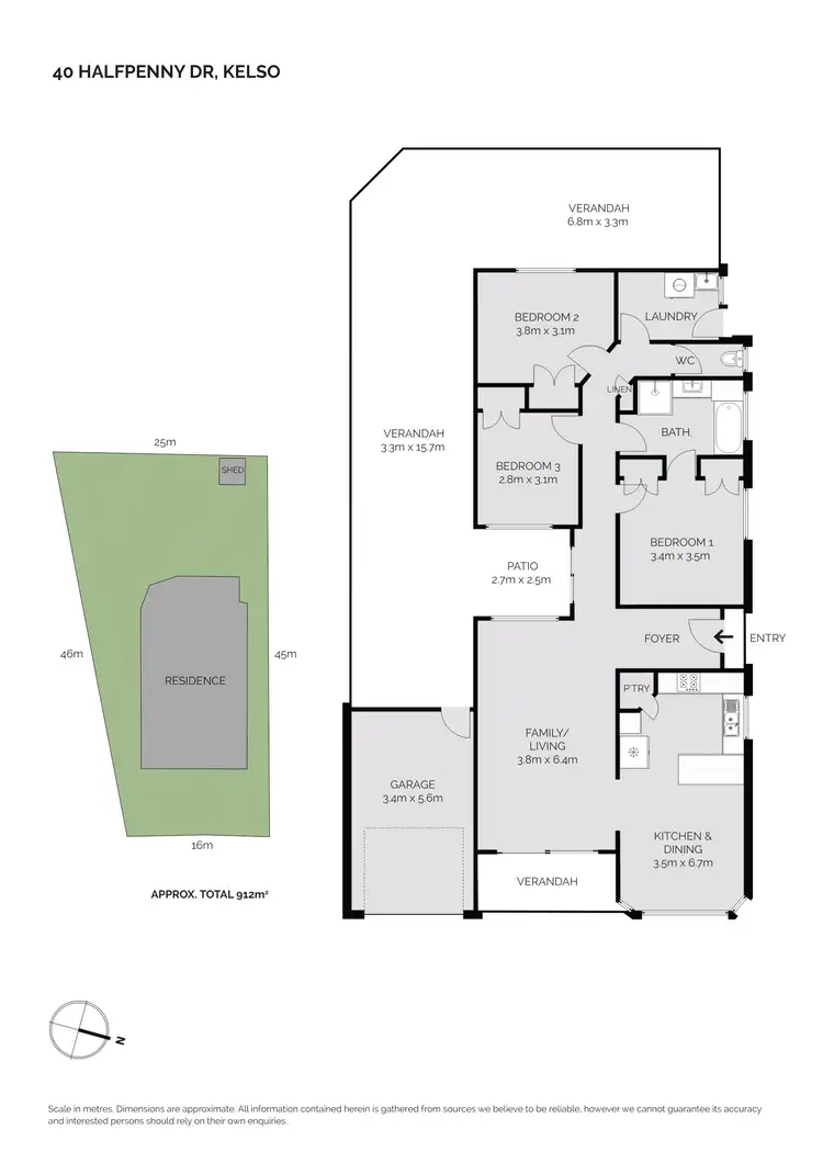 Floorplan of Homely house listing, 40 Halfpenny Drive, Kelso NSW 2795