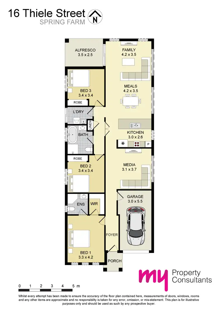 Floorplan of Homely house listing, 16 Thiele Street, Spring Farm NSW 2570
