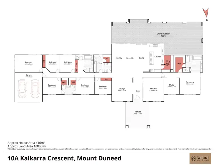 Floorplan of Homely house listing, 10A Kalkarra Crescent, Mount Duneed VIC 3217