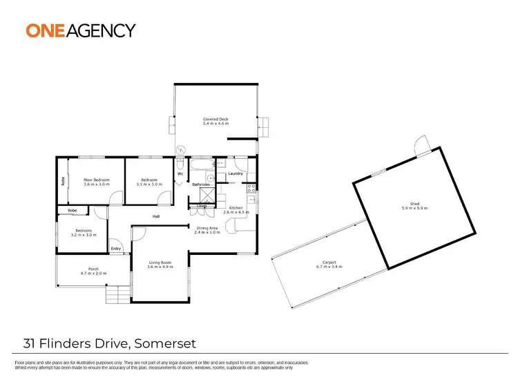Floorplan of Homely house listing, 31 Flinders Drive, Somerset TAS 7322