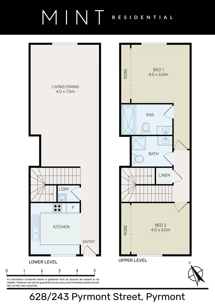 Floorplan of Homely apartment listing, 628/243 Pyrmont Street, Pyrmont NSW 2009