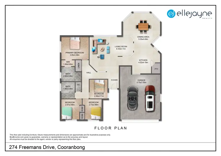 Floorplan of Homely house listing, 274 Freemans Drive, Cooranbong NSW 2265