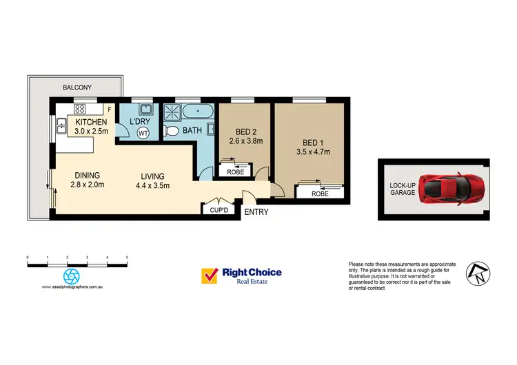 Floorplan of Homely unit listing, 5/13-15 Osborne Parade, Warilla NSW 2528