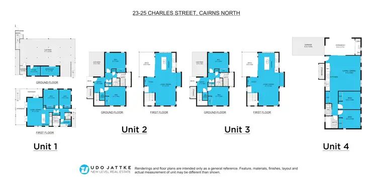 Floorplan of Homely block of units listing, 23-25 Charles Street, Cairns North QLD 4870